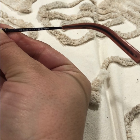 VINTAGE FENDI FS359R Purple Metal Sunglasses Vintage 90s 00s used - Picture 8 of 15